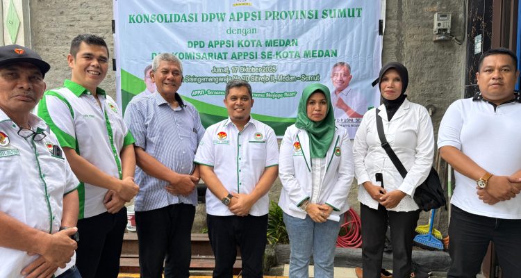 Konsolidasi DPW APPSI Provinsi Sumut dengan DPD APPSI Kota Medan dan Komisariat Pasar : Bersama Pedagang, Bersama Menjaga Pasar