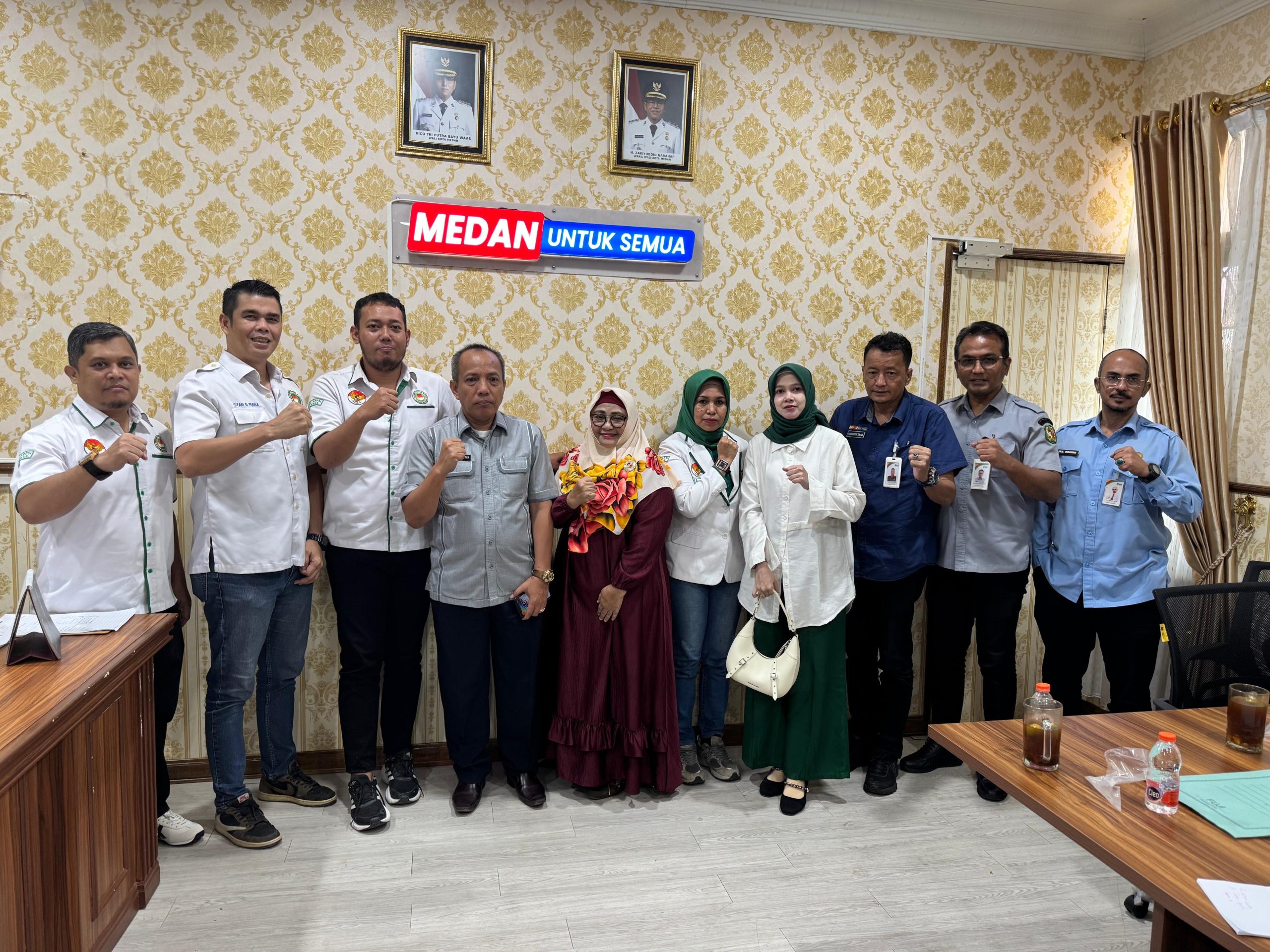 DPD APPSI Kota Medan dan DPW APPSI Sumut Jalin Sinergi dengan PUD Pasar Kota Medan untuk Tingkatkan Kesejahteraan Pedagang